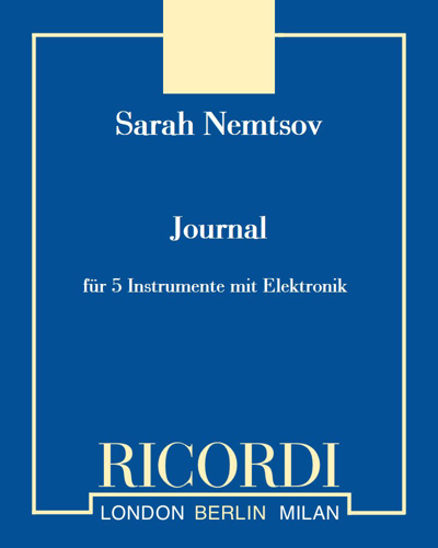 Journal — Sarah Nemtsov