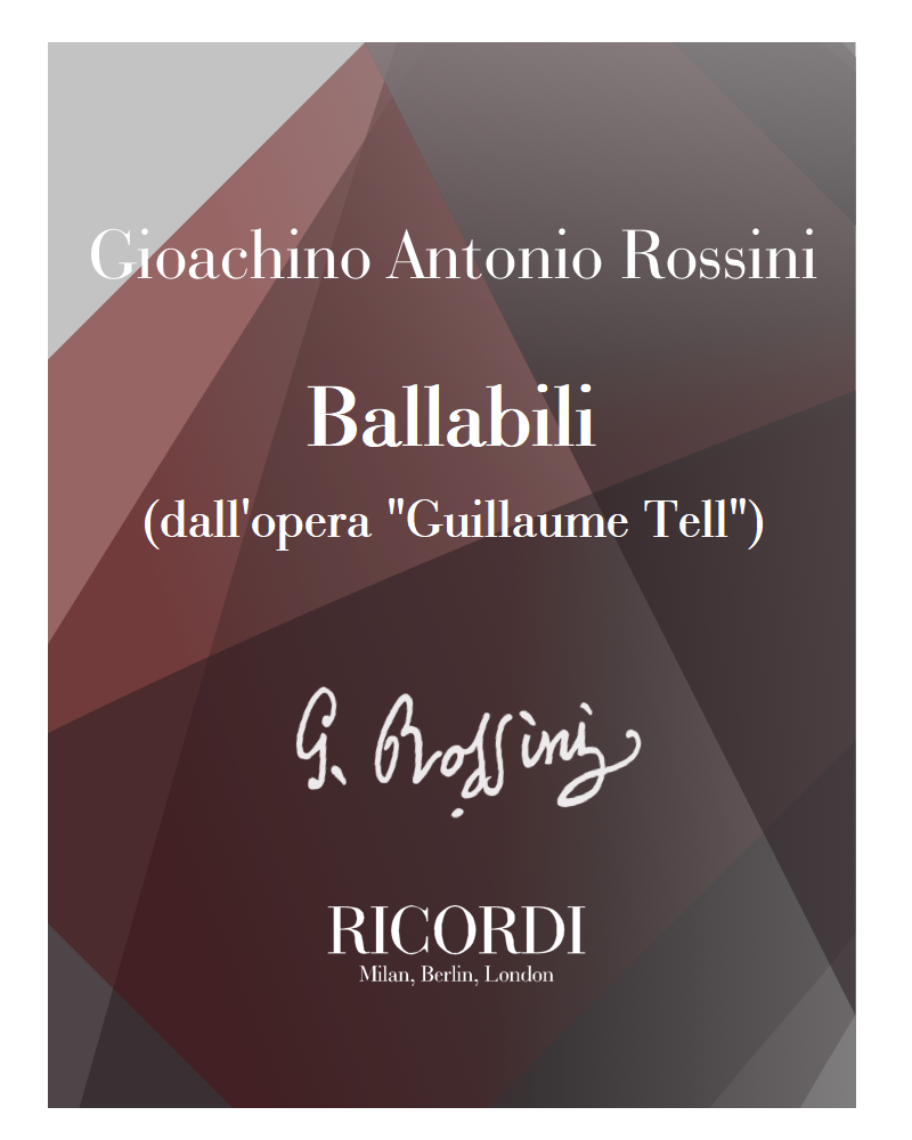 Ballabili (from 'Guillaume Tell') — 罗西尼